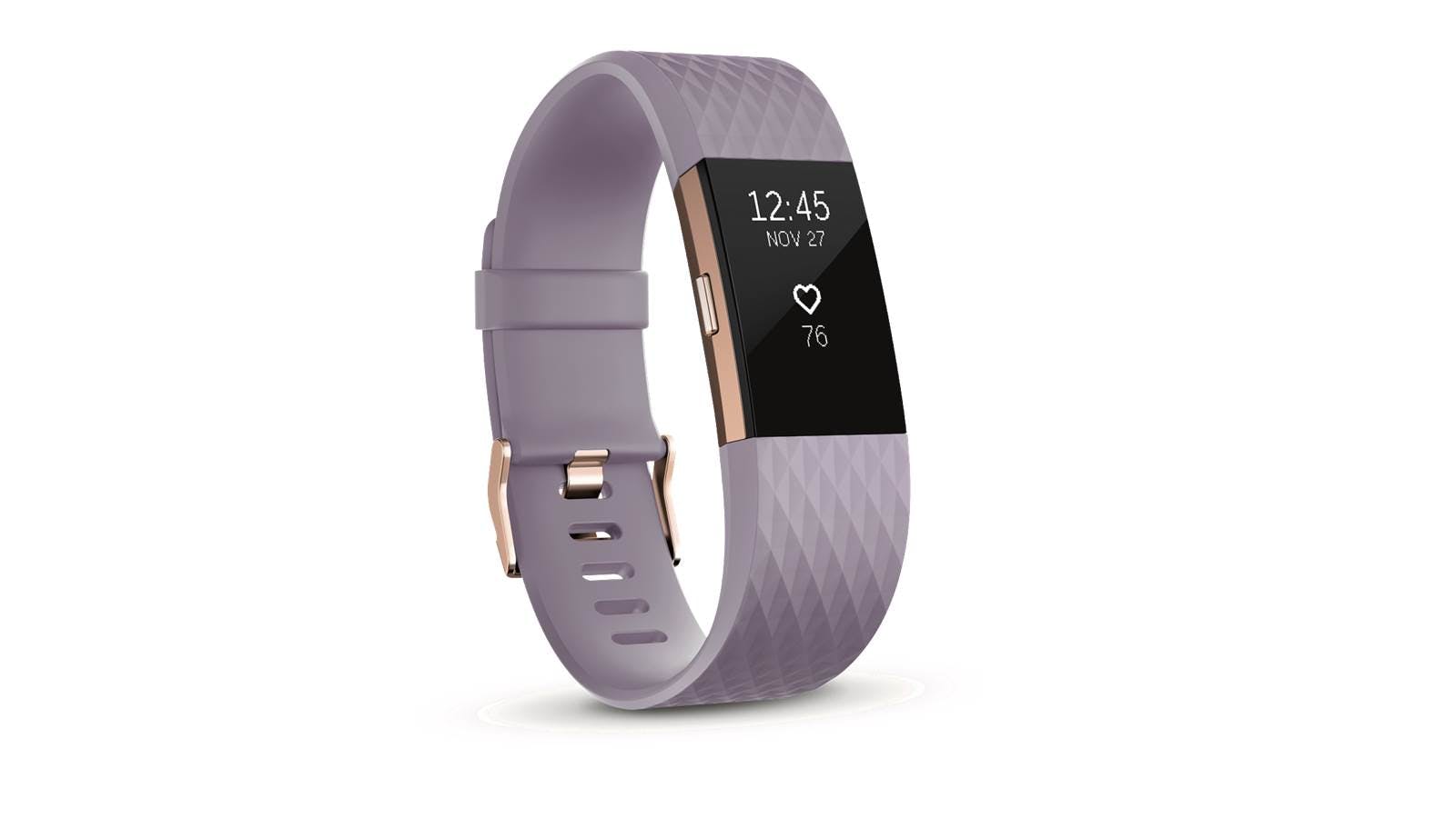 fitbit charge 2 rose gold